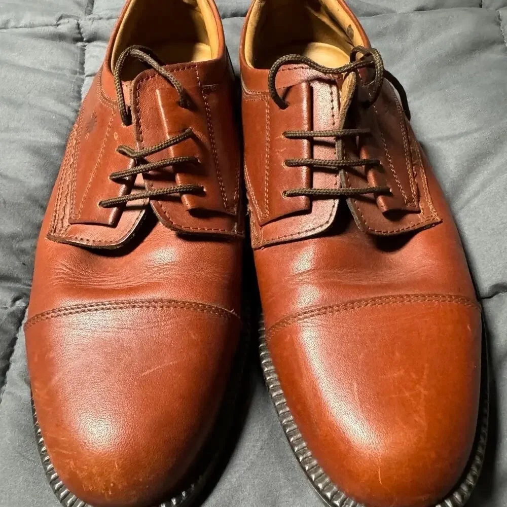 Men's CP Brown Dress shoes Size 9.5M Made in Italy